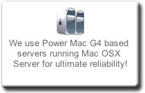 We use Power Mac G4 based servers!